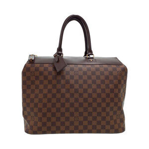 Louis Vuitton Damier Ebene Brown Greenwich Boston Bag